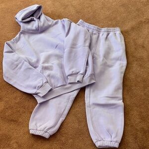 Comfrt collection pastel edition ladies sz L Lavender 2 piece set